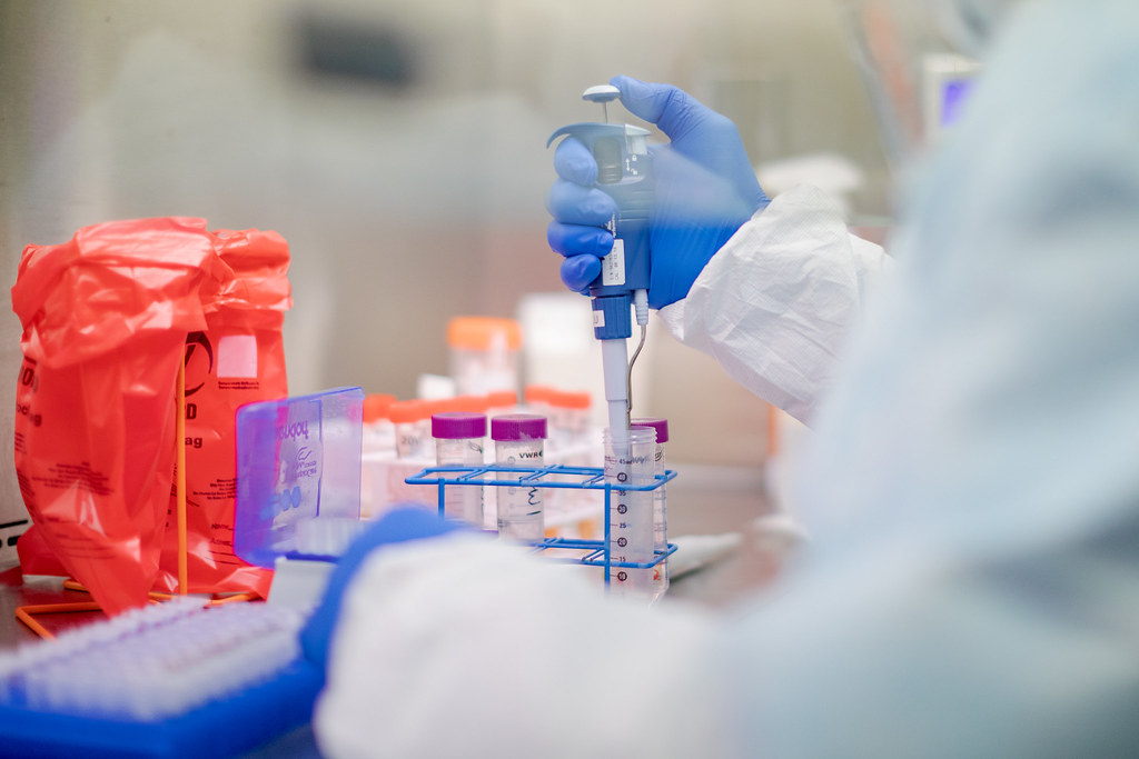 Image of medical test equipment